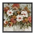thumbnail image 1 of Stupell Industries Farmhouse Muted Vibe Bouquet Black Floating Frame Canvas Art, 18 x 18, by Carol Robinson, 1 of 8