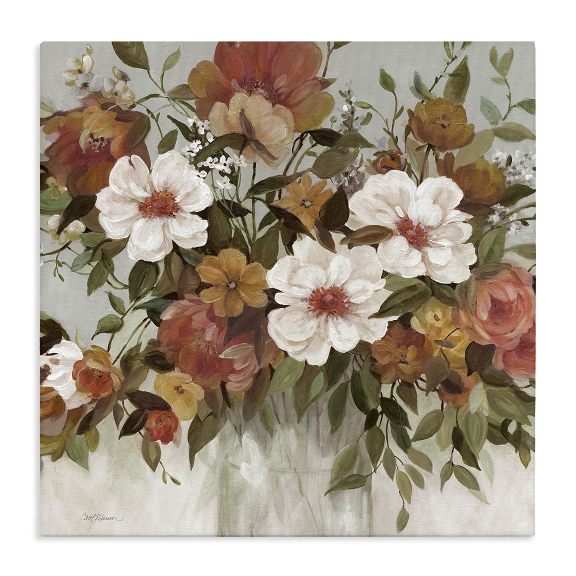 Stupell Industries Muted Vibe Bouquet Canvas Wall Art, design by Carol Robinson