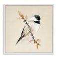 thumbnail image 1 of Stupell Industries Farmhouse Muted Watercolor Chickadee White Framed Giclee Art, 17 x 17, by Diannart, 1 of 8