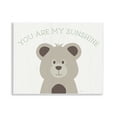 thumbnail image 1 of Stupell Industries My Sunshine Smiling Bear Animals Painting Unframed Art Print Wall Art, 14 x 11, 1 of 8