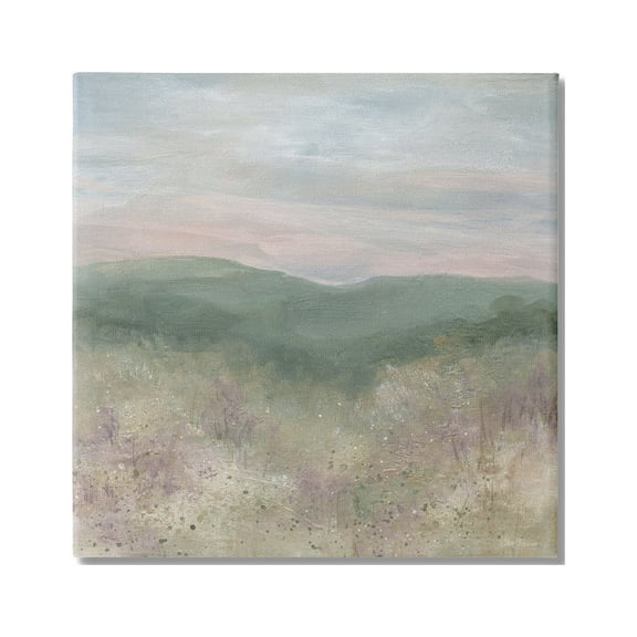 Stupell Industries Mysterious Mountain Nature Abstract Forest Tree Tops Painting Gallery Wrapped Canvas Print Wall Art, Design by Carol Robinson