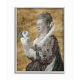 thumbnail image 1 of Stupell Industries Mystery Duchess with Puppy Censored Classical Art Designed by Studio W, 1 of 7