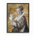thumbnail image 1 of Stupell Industries Mystery Duchess with Puppy Censored Classical Art Designed by Studio W, 1 of 1