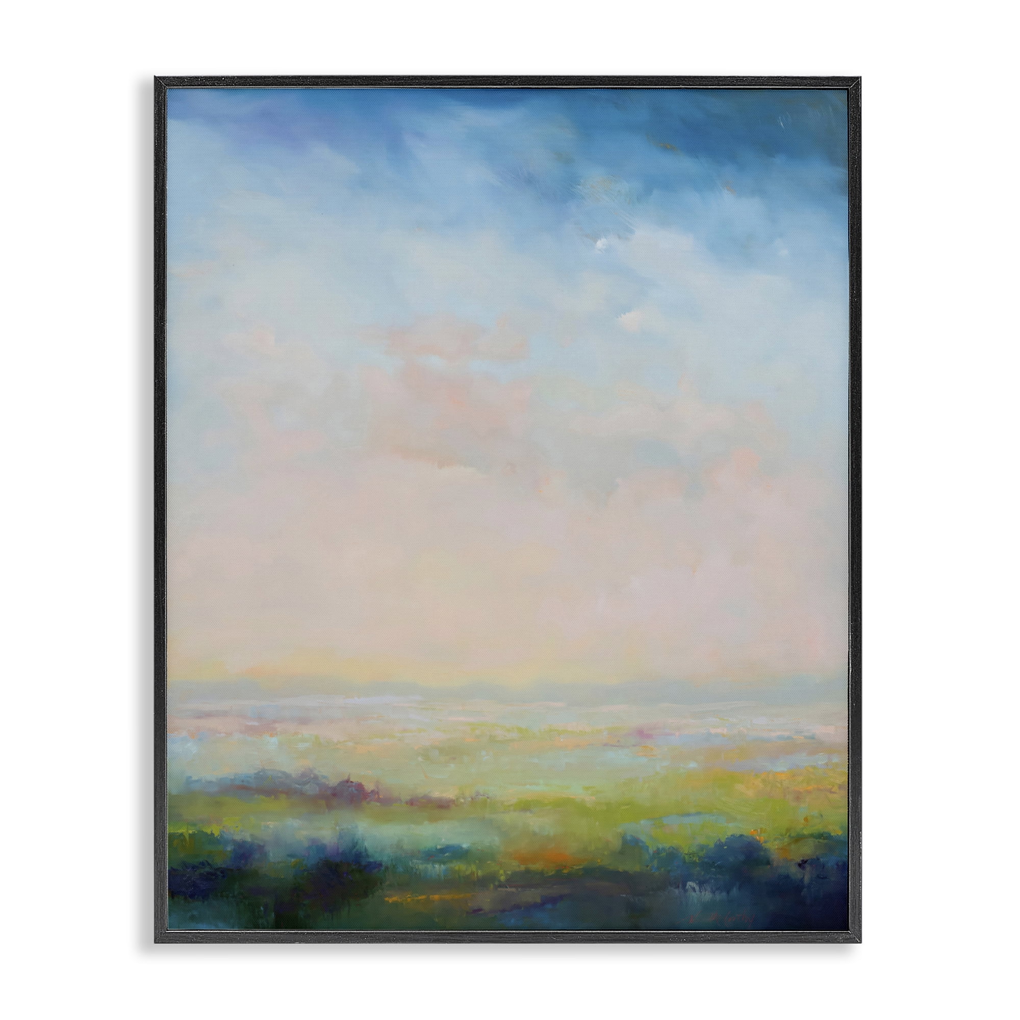 Stupell Industries Mystic Marsh Serenity Black Framed Giclee Art, design by William McCarthy