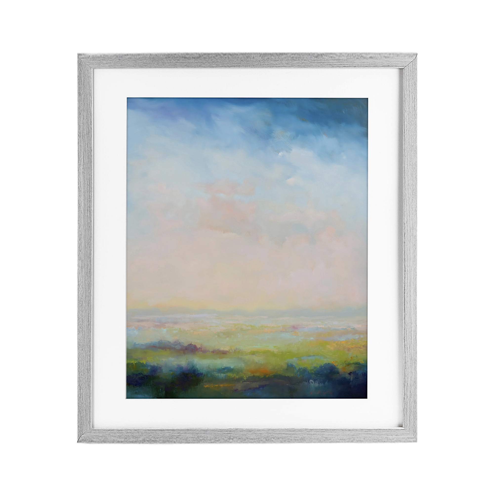 Stupell Industries Mystic Marsh Serenity Gray Framed Print Under Glass, design by William McCarthy