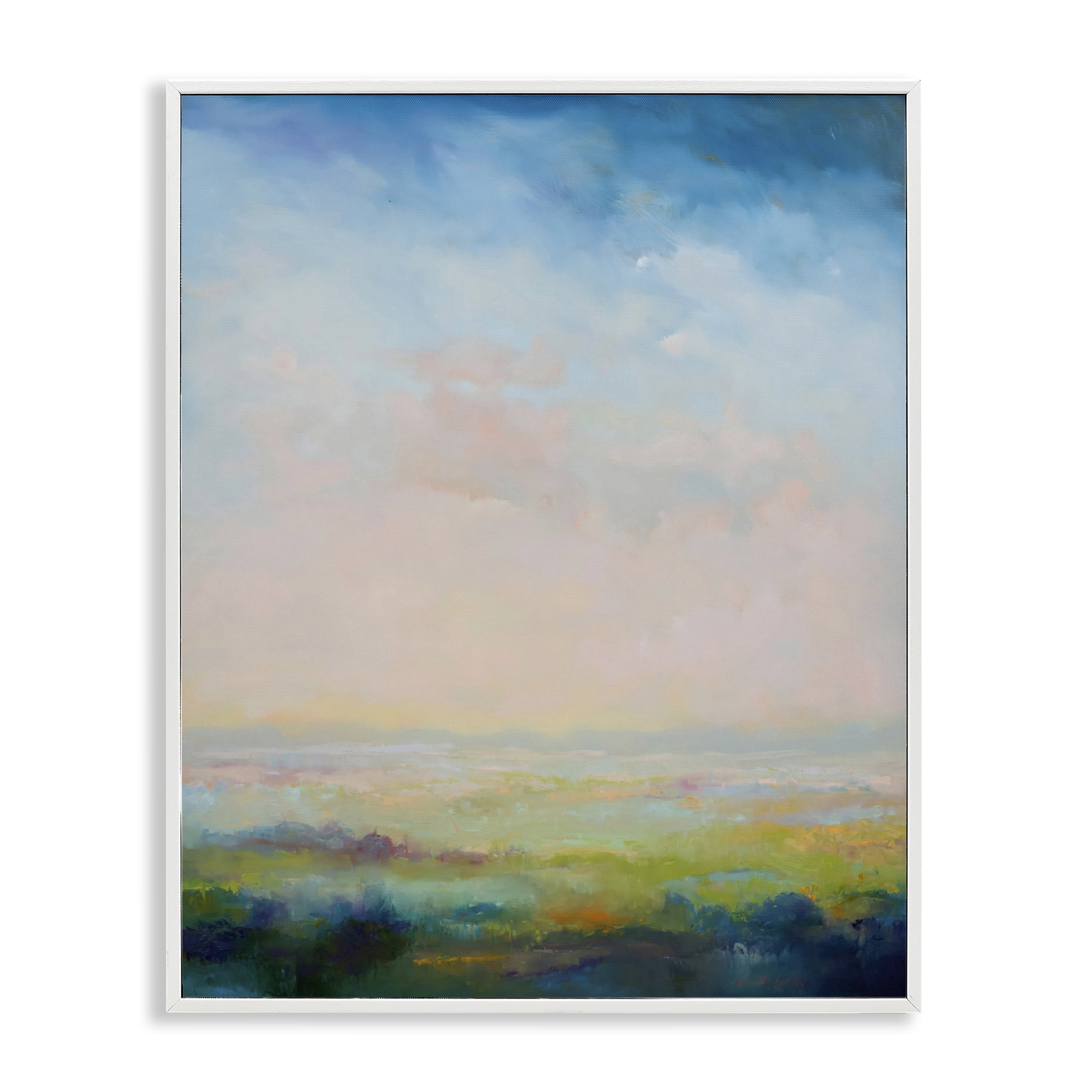 Stupell Industries Mystic Marsh Serenity White Framed Giclee Art, design by William McCarthy