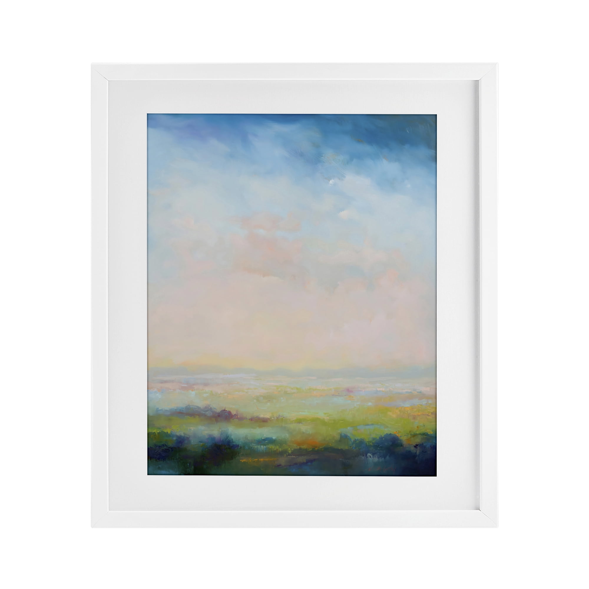 Stupell Industries Mystic Marsh Serenity White Framed Print Under Glass, design by William McCarthy
