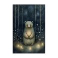thumbnail image 1 of Stupell Industries Mystic Polar Bear Landscape Painting Gallery Wrapped Canvas Art Print Wall Art, 20 x 30, 1 of 8