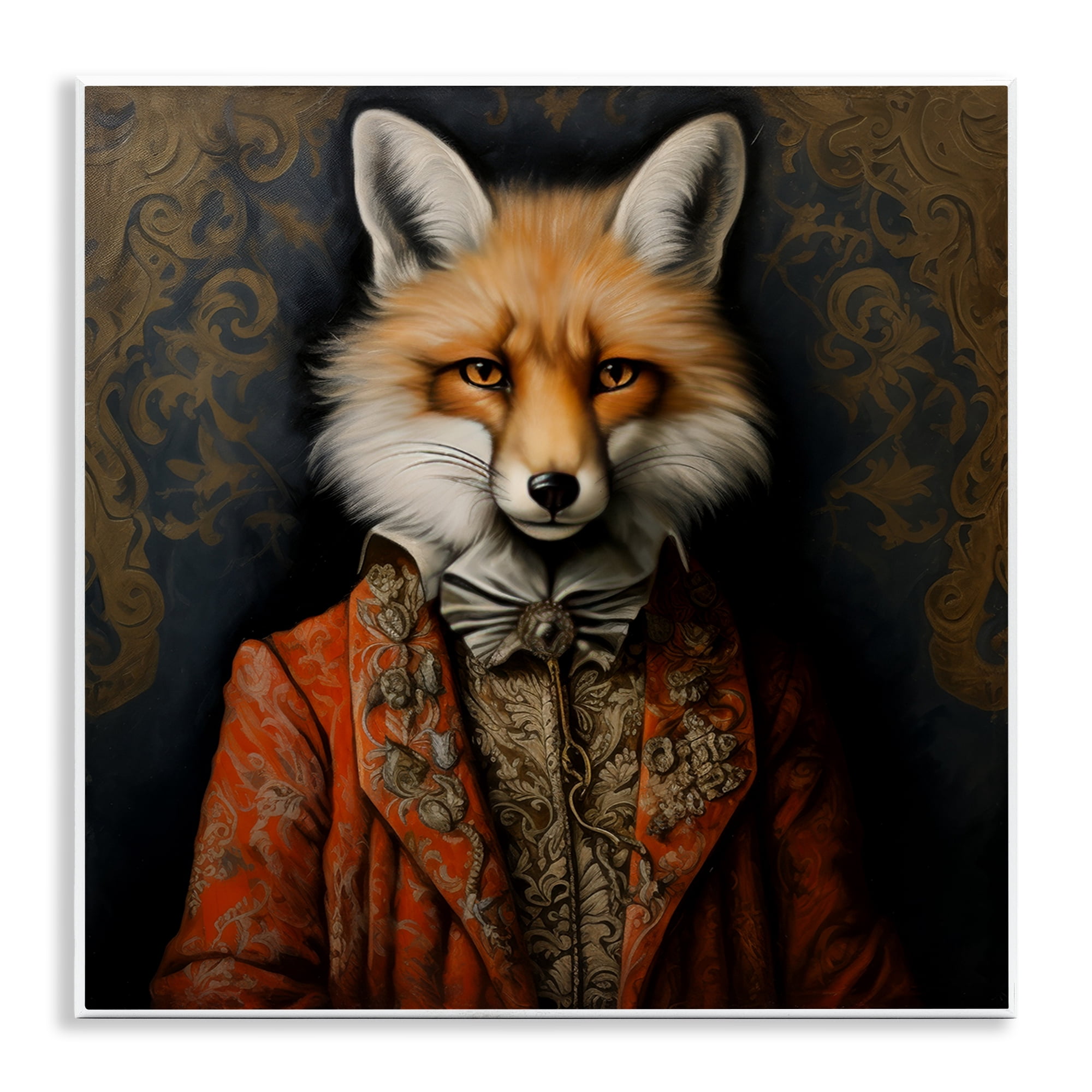 Stupell Industries Mystical Metamorphosis Fox Wall Plaque Art, design by Lazar Studio