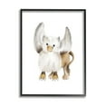 thumbnail image 1 of Stupell Industries Mythical Fantasy Creature Winged Hippogriff Painting Painting Black Framed Art Print Wall Art, Design by Studio Q, 1 of 5