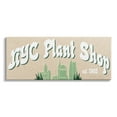 thumbnail image 1 of Stupell Industries NYC Plant Shop Green Grass Skyline Est. 1965, 24 x 10, Design by Daphne Polselli, 1 of 5
