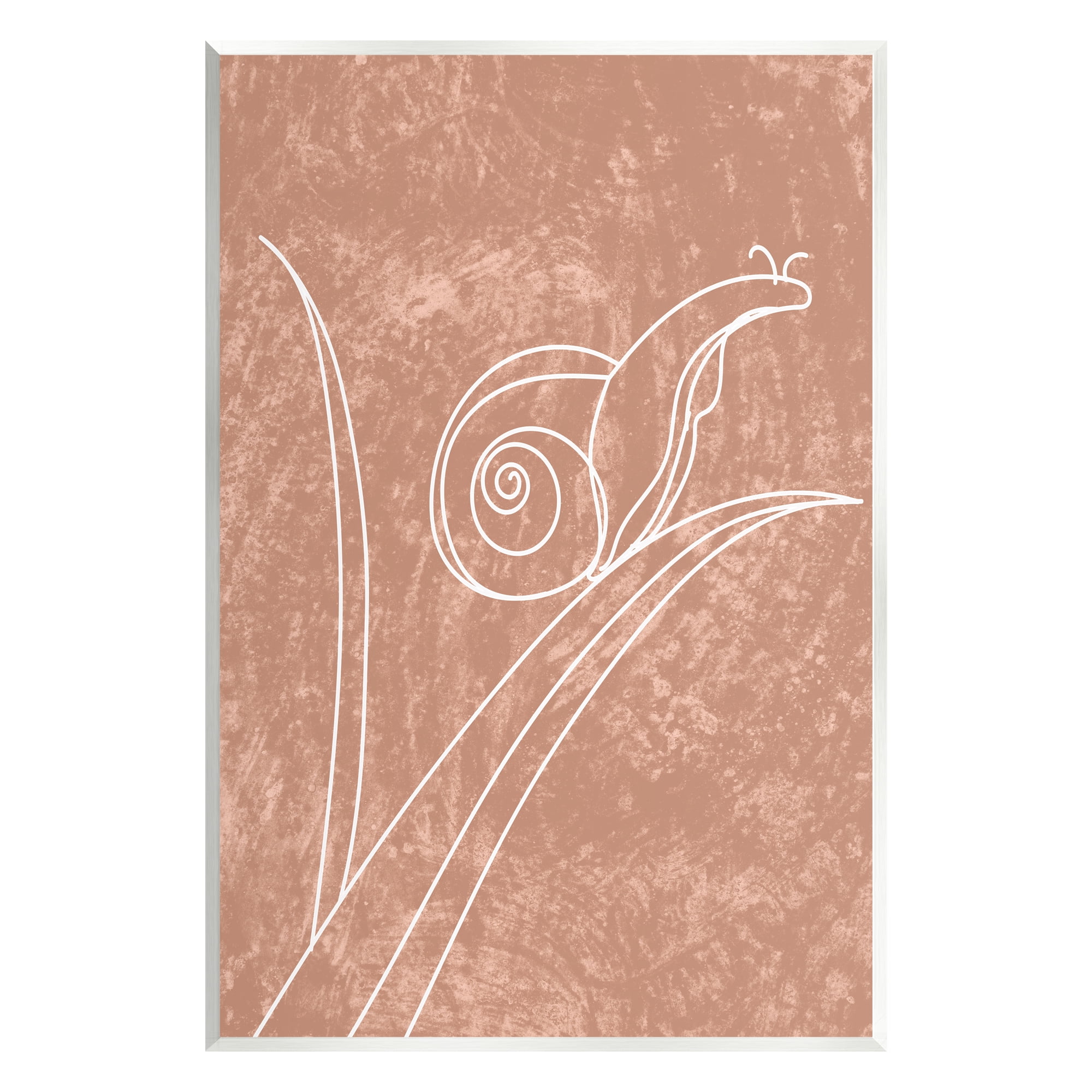 Stupell Industries Nail on Leaf Doodle Animals & Insects Painting Unframed Art Print Wall Art, 10 x 15