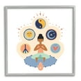 thumbnail image 1 of Stupell Industries Namaste Yoga Positive Thoughts Peace Love Balance, 24 x 24, Designed by Make Much Studios, 1 of 6