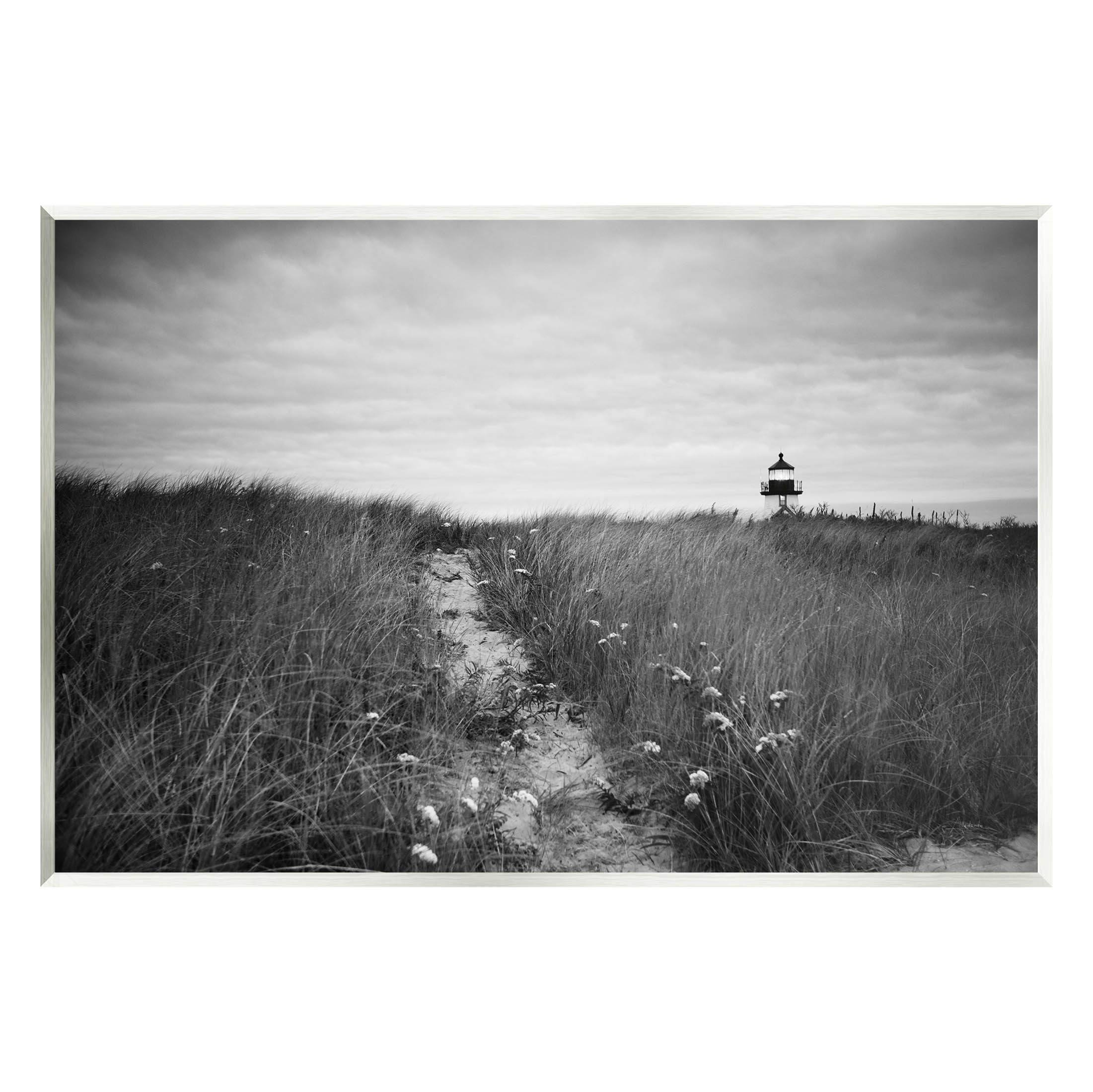 Stupell Industries Nantucket Light Distant Lighthouse Photograph Unframed Art Print Wall Art, Design by Aledanda