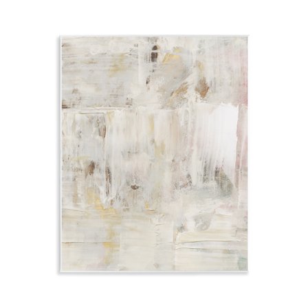Stupell Industries Natural Abstract Pattern Abstract Painting Unframed Art Print Wall Art, 11 x 14