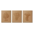 thumbnail image 1 of Stupell Industries Natural Cottage Mushroom Botanicals Graphic Art Gallery Wrapped Canvas Print Wall Art, Set of 3, Design by Ziwei Li, 1 of 2