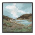 thumbnail image 1 of Stupell Industries Natural Creek Terrain Landscape & Nature Painting Black Framed Art Print Wall Art, 24 x 24, 1 of 2