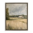 thumbnail image 1 of Stupell Industries Natural Farm's Wispy Grasses Landscape & Nature Painting Brown Floater Framed Canvas Art Print Wall Art, 17 x 21, 1 of 9