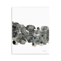 Stupell Industries Natural Kindling Impression Abstract Painting Unframed Art Print Wall Art, 11 x 14