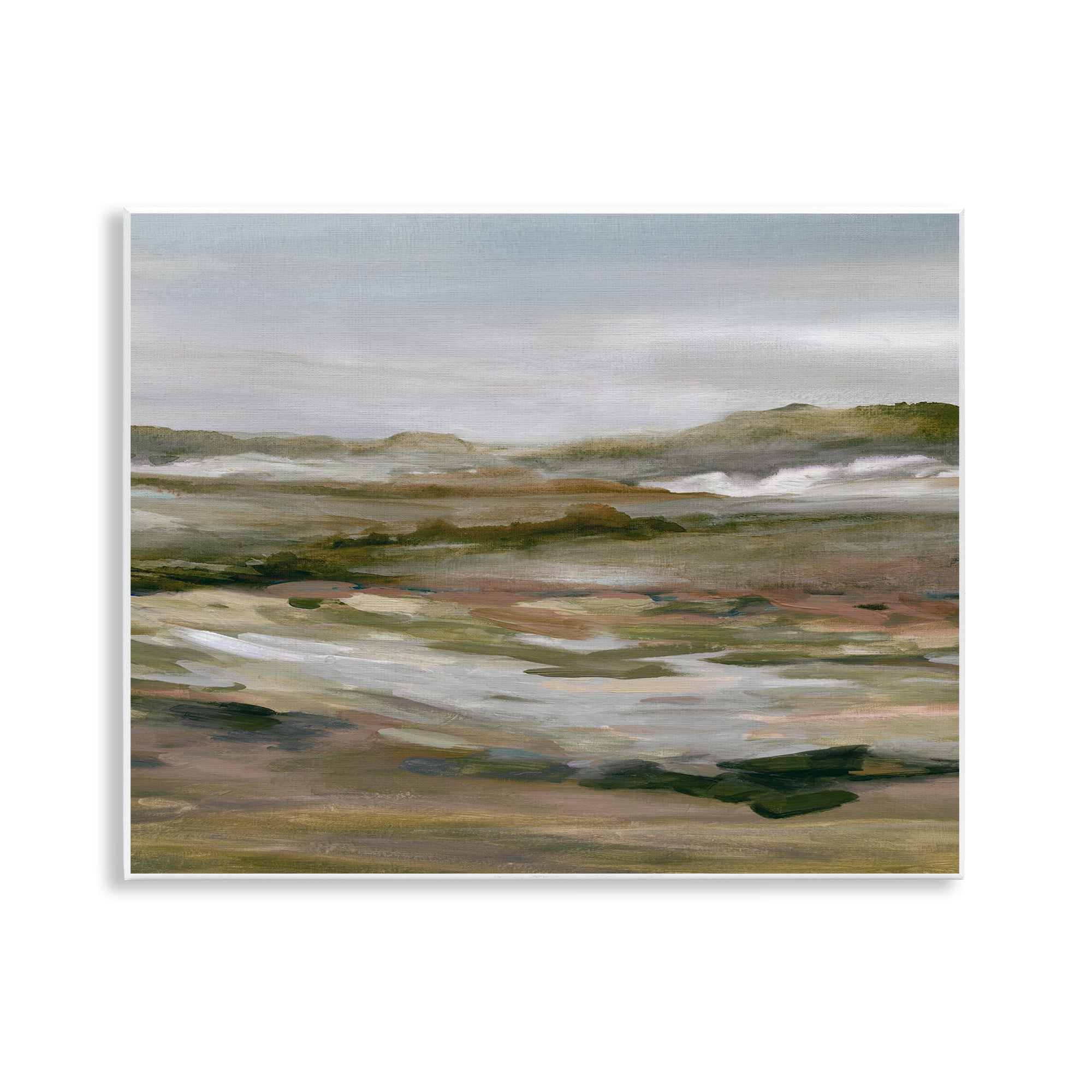 Stupell Industries Natural Meadow Abstract Horizon Wall Plaque Art, design by Carol Robinson