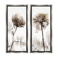 thumbnail image 1 of Stupell Industries Natural Modern Blooms Botanical & Floral Photography Gray Floater Framed Canvas Art Print Wall Art, 14 x 31, Set of 2, 1 of 10