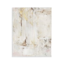 Stupell Industries Natural Muted Abstract Abstract Painting Unframed Art Print Wall Art, 11 x 14