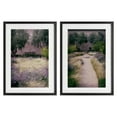 thumbnail image 1 of Stupell Industries Natural Paradise Garden Benches 2 Piece Black Framed Print Under Glass Set design by Deborah Revell, 20 x 14, 1 of 10