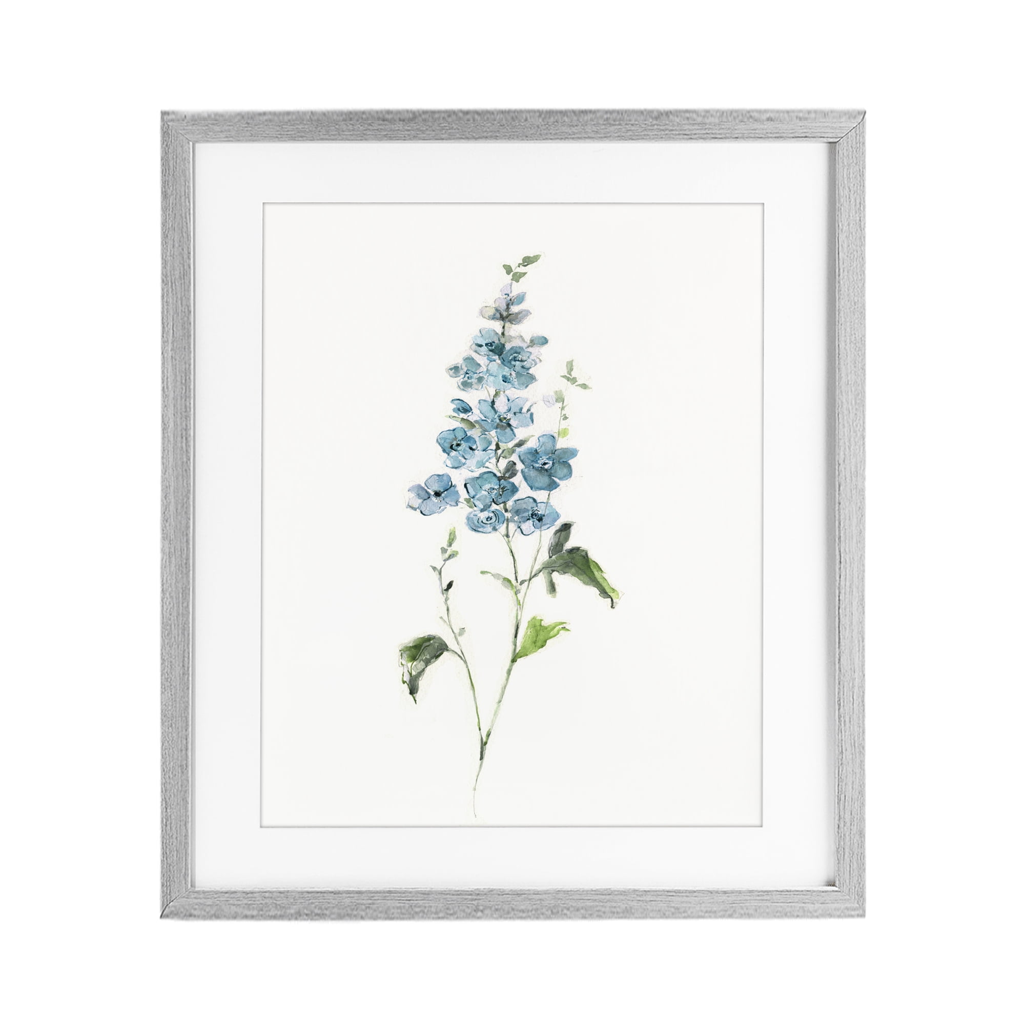 Stupell Industries Natural Spring Herbs Gray Framed Print Under Glass, design by Sally Swatland