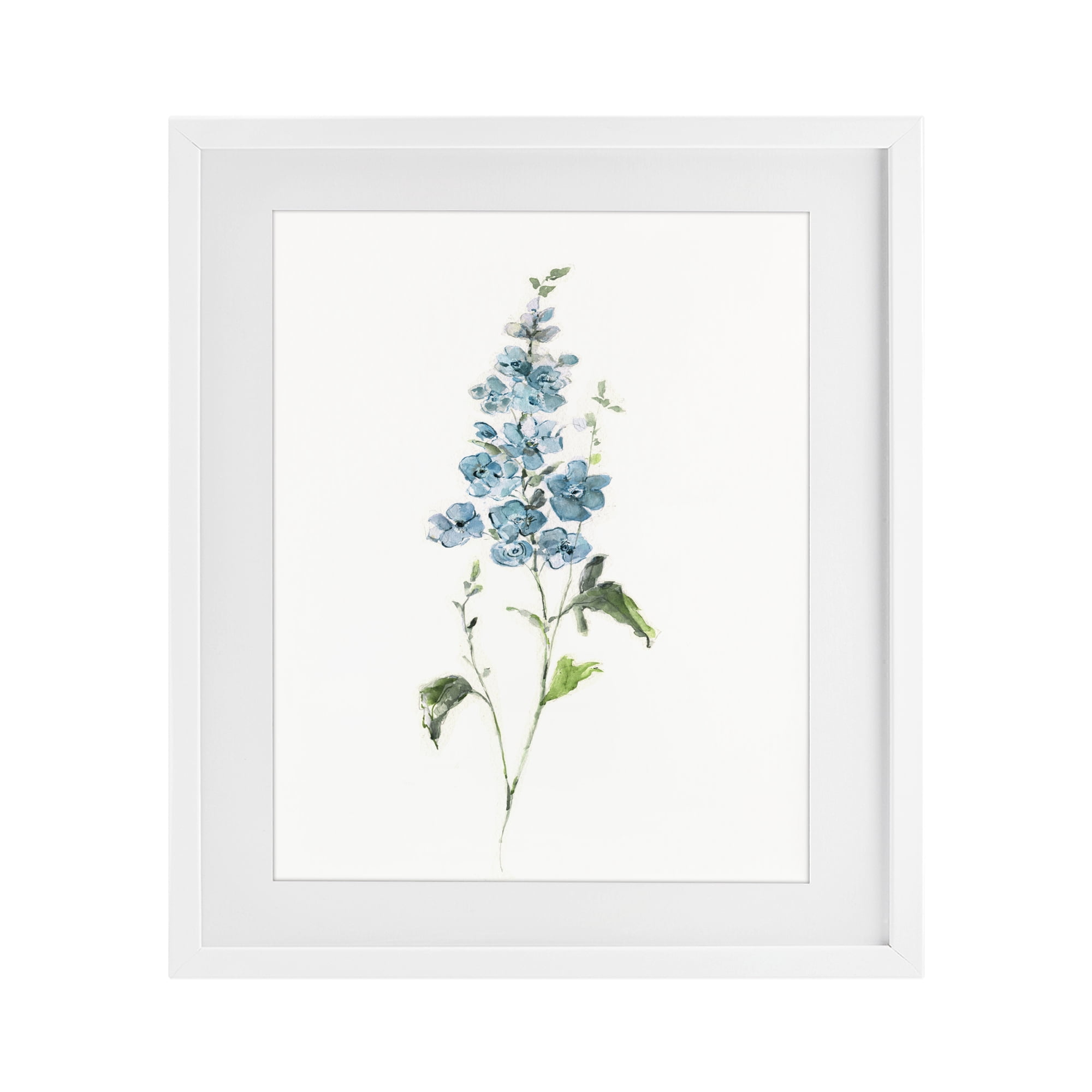 Stupell Industries Natural Spring Herbs White Framed Print Under Glass, design by Sally Swatland