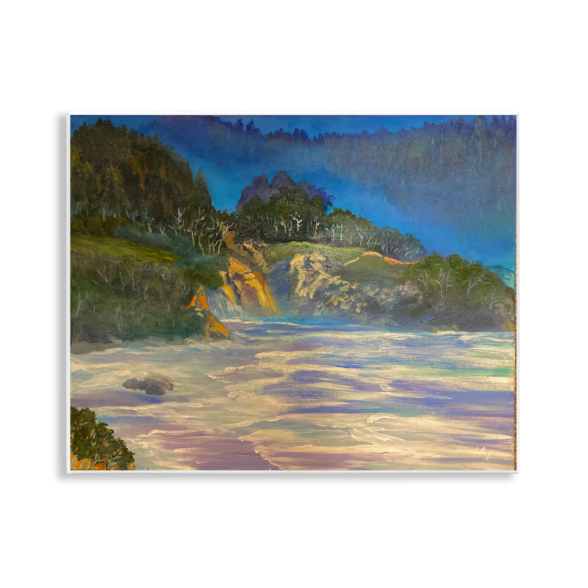 Stupell Industries Natural Wilderness Coastline Wall Plaque Art, design by Lee Ann Zirbes