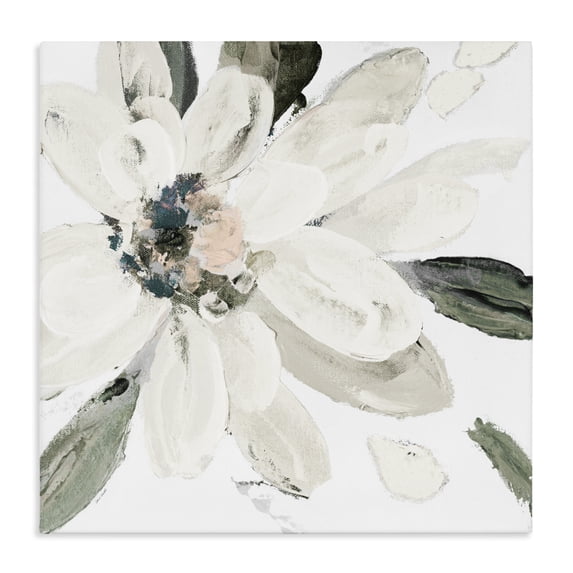 Stupell Industries Shabby Chic Naturally Blooming White Flower Canvas Art, 36 x 36, by Lanie Loreth