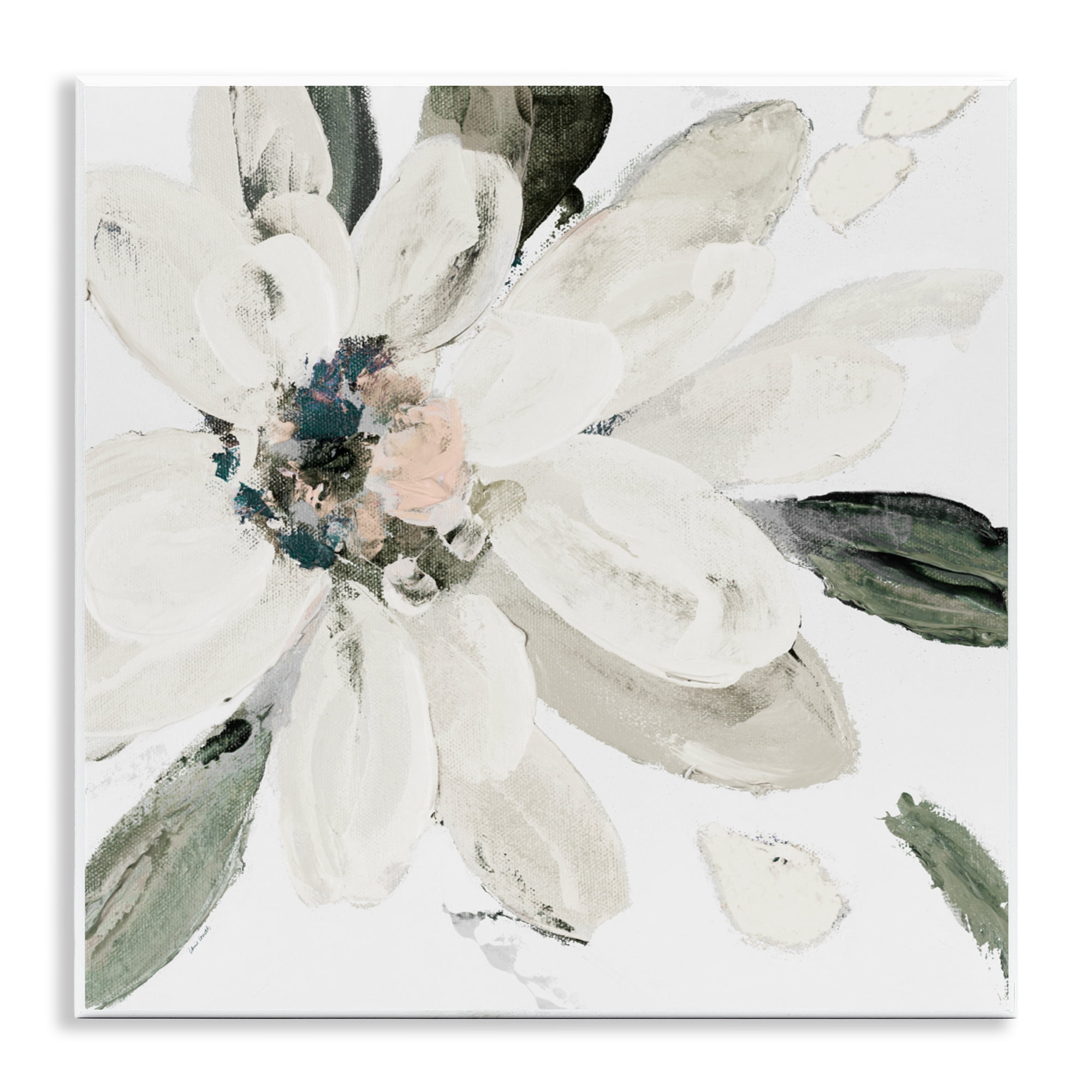 Stupell Industries Naturally Blooming White Flower Wall Plaque Art, design by Lanie Loreth
