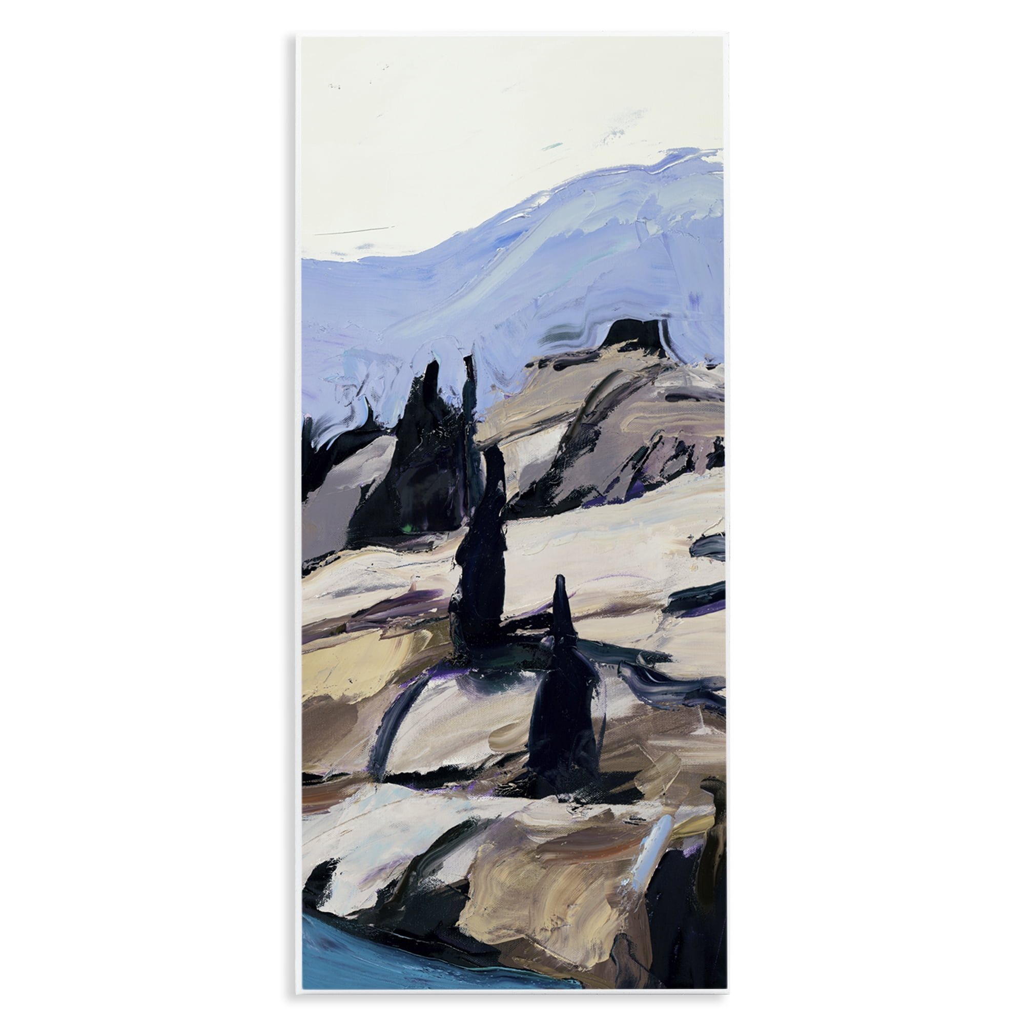 Stupell Industries Nature Scene Visage Landscape & Nature Painting Unframed Art Print Wall Art, 7 x 17