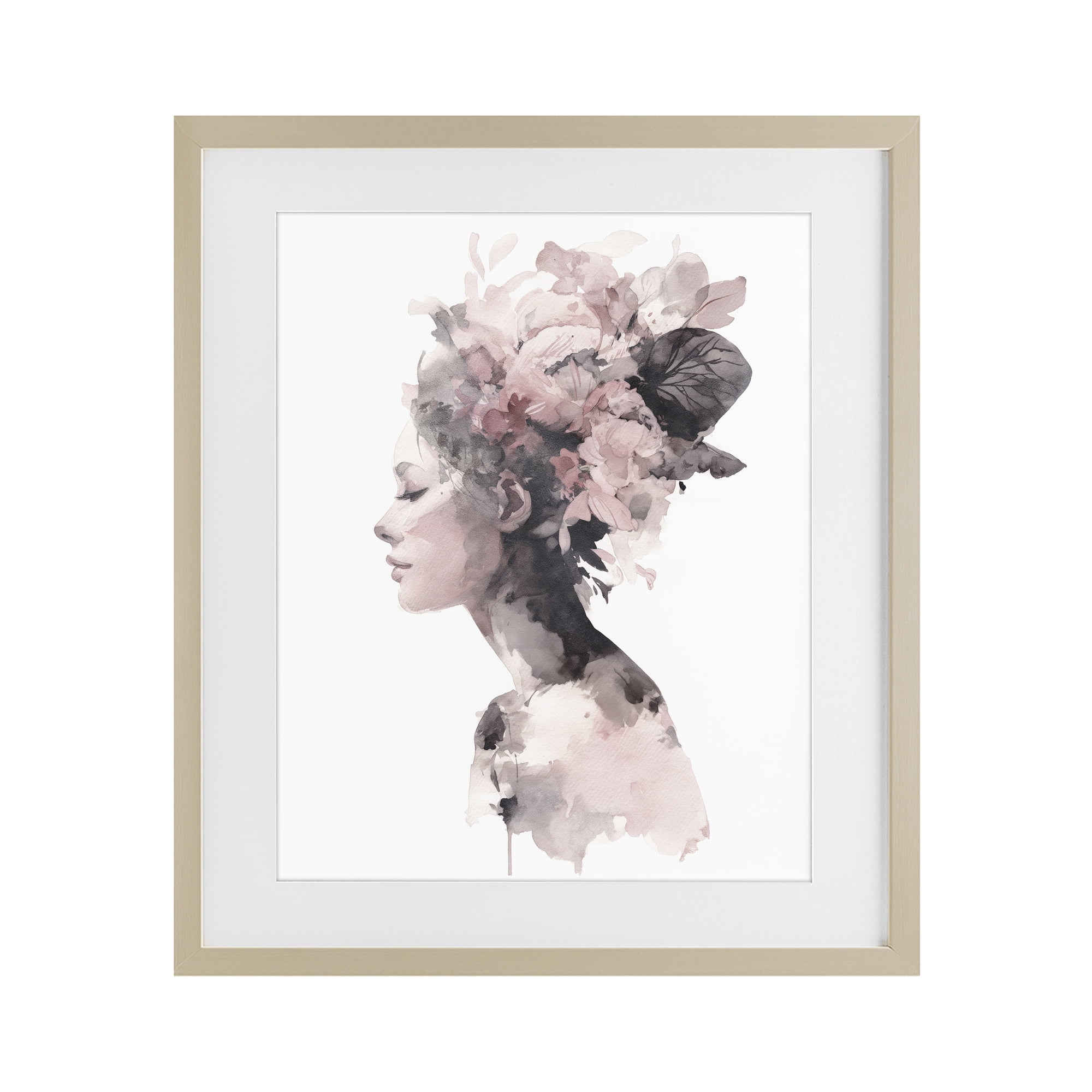 Stupell Industries Nature's Empress Silhouette Birch Framed Print Under Glass, design by Svetlana Aleynikova
