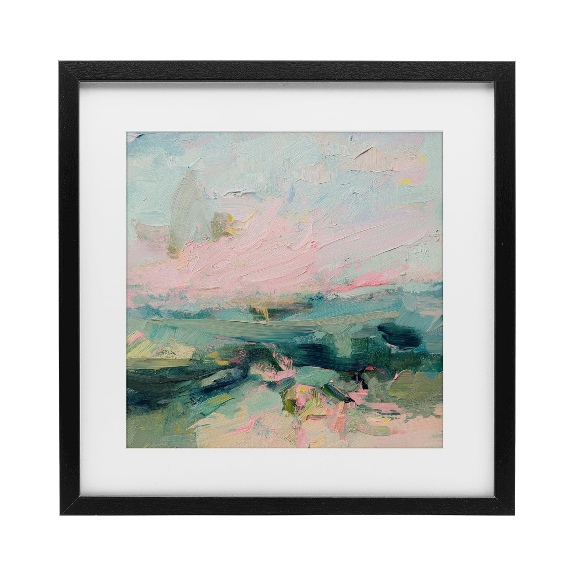 Stupell Industries Nature's Palette Atmosphere Black Framed Print Under Glass, design by Svetlana Aleynikova