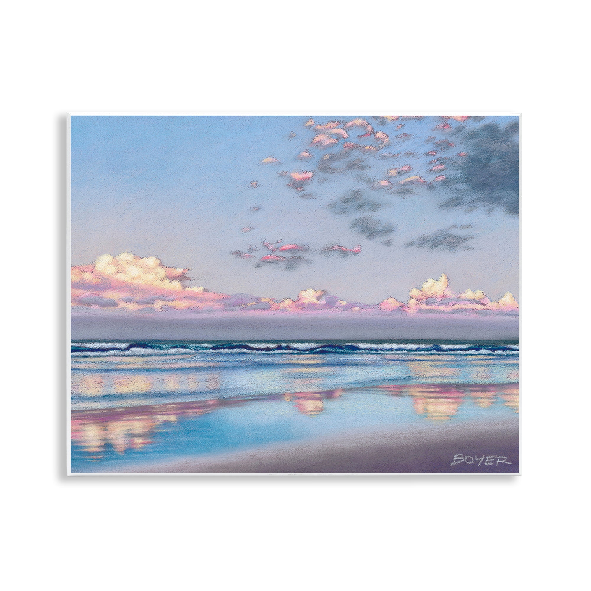 Stupell Industries Nature's Poetry Seascape Wall Plaque Art, design by Susy Boyer