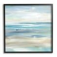 thumbnail image 1 of Stupell Industries Nautical Beach Shore Abstraction Coastal Painting Black Framed Art Print Wall Art, 1 of 7