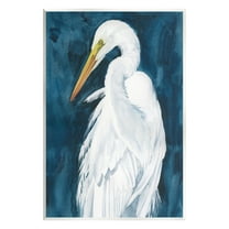 Stupell Industries Nautical Bird Portrait Animals & Insects Painting Unframed Art Print Wall Art, 10 x 15
