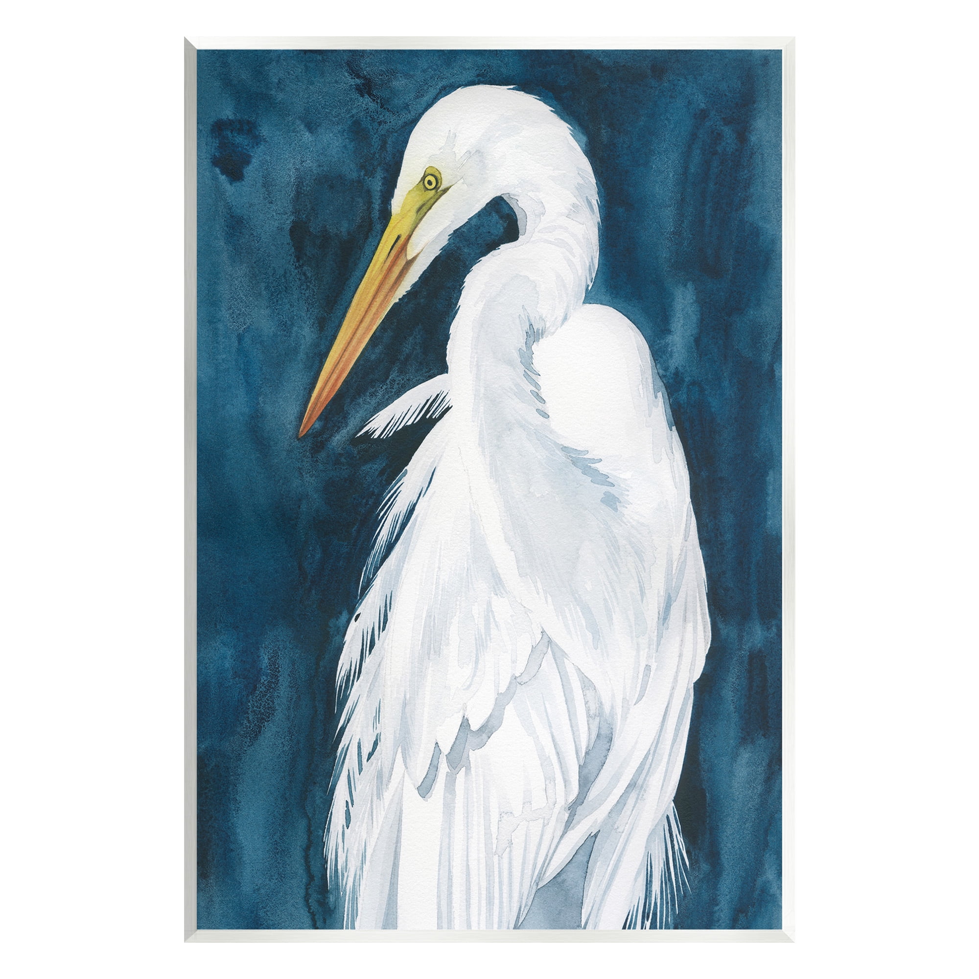 Stupell Industries Nautical Bird Portrait Animals & Insects Painting Unframed Art Print Wall Art, 13 x 19