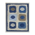 thumbnail image 1 of Stupell Industries Southwestern Nautical Block Shells Canvas Art, 16 x 20, by Julia Frost, 1 of 8
