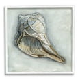 thumbnail image 1 of Stupell Industries Nautical Conch Shell Painting White Framed Art Print Wall Art, Design by Erica Christopher, 1 of 7