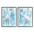 thumbnail image 1 of Stupell Industries Nautical Crane Pair White Beach Birds Blue Sky, 16 x 20, Design by Carol Robinson, 1 of 7