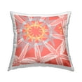 thumbnail image 1 of Stupell Industries Nautical Fractal Starfish Pattern Printed Throw Pillow Design by Geoff Tygert, 1 of 6