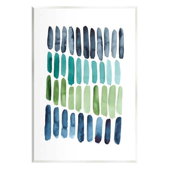 Stupell Industries Nautical Minimalist Shapes Abstract Painting Unframed Art Print Wall Art, 10 x 15