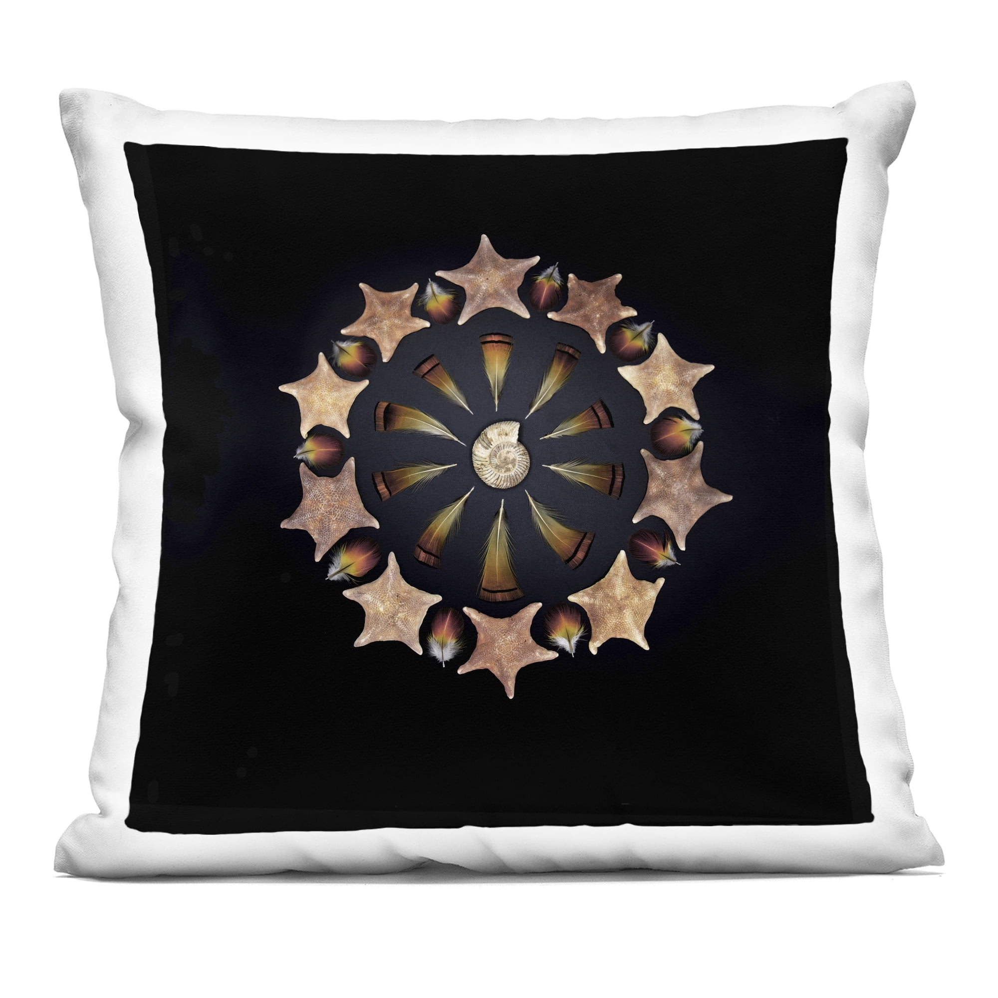 Stupell Industries Nautical Nature Arrangement Decorative Printed Throw Pillow, design by Beth Adoette, 18 x 7 x 18