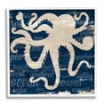 thumbnail image 1 of Stupell Industries Nautical Rustic Octopus Aquatic Animal Beach Fun Phrases, 24 x 24, Design by Gina Ritter, 1 of 7