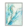 thumbnail image 1 of Stupell Industries Nautical Seahorse Blue Fluid Ocean Water Design by Third and Wall, 1 of 8