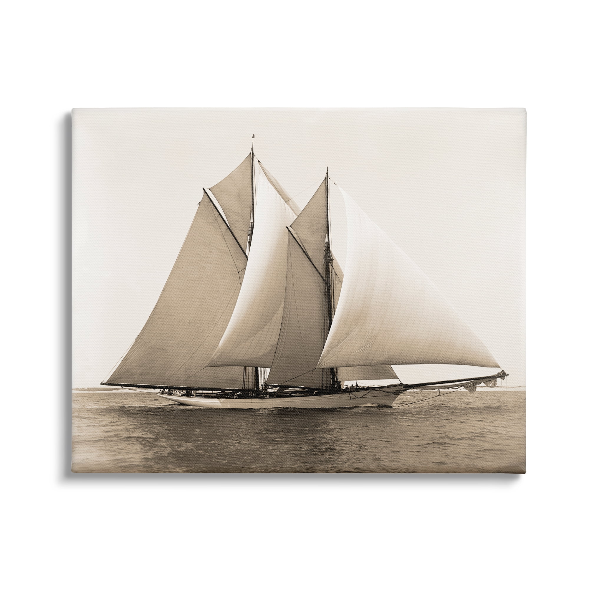 Stupell Industries Nautical Ship Photography Transportation Photography Gallery Wrapped Canvas Print Wall Art, 40 x 30
