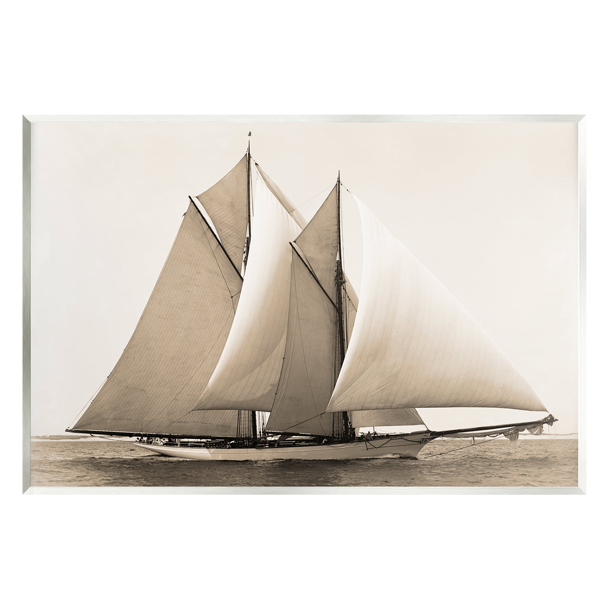 Stupell Industries Nautical Ship Photography Transportation Photography Unframed Art Print Wall Art, 19 x 13