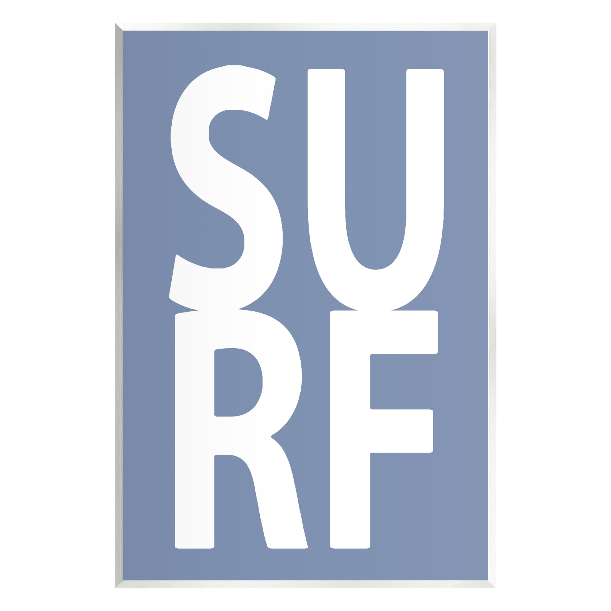 Stupell Industries Nautical Surf Text Nature Painting Unframed Art Print Wall Art, 10 x 15